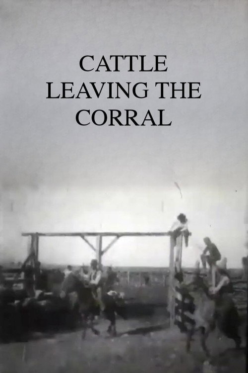 Cattle Leaving the Corral