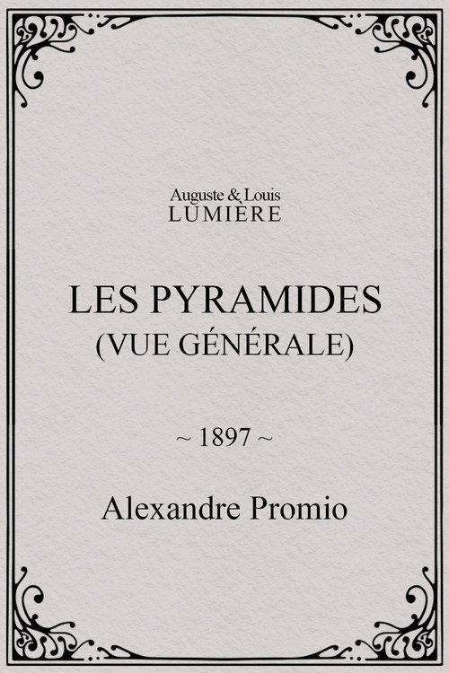 Les pyramides (vue générale)