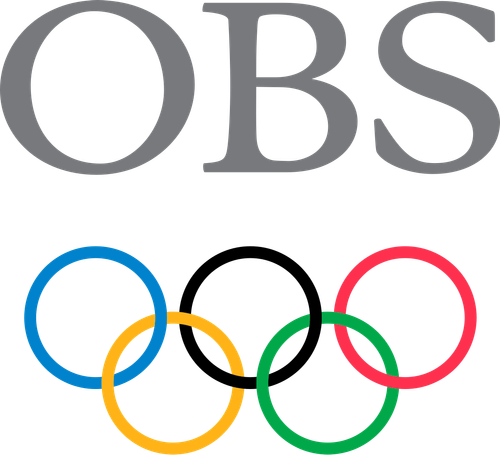 Логотип OBS - Olympic Broadcasting Services