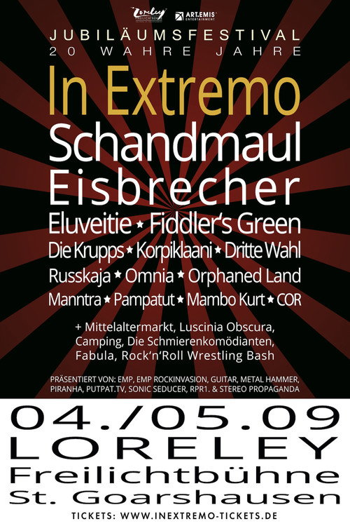 Schandmaul: Live In Loreley (20 Wahre Jahre)