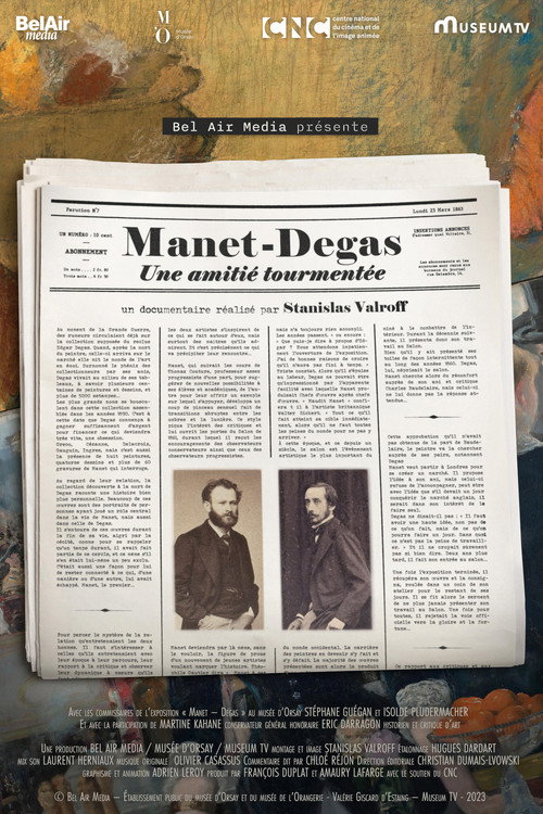 Manet - Degas Une amitié tourmentée