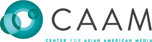 Логотип Center for Asian American Media (CAAM)