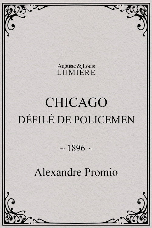 Chicago, défilé de policemen