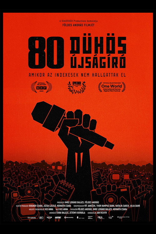 80 dühös újságíró