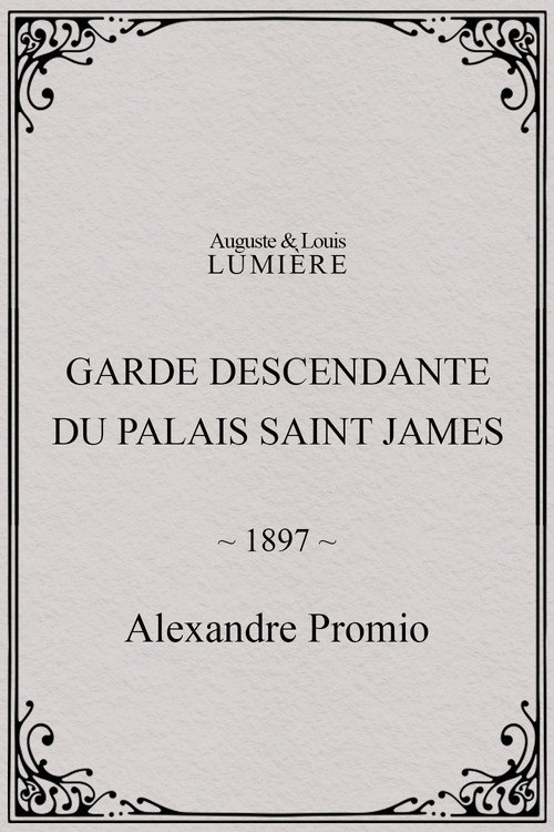 Garde descendante du Palais Saint James