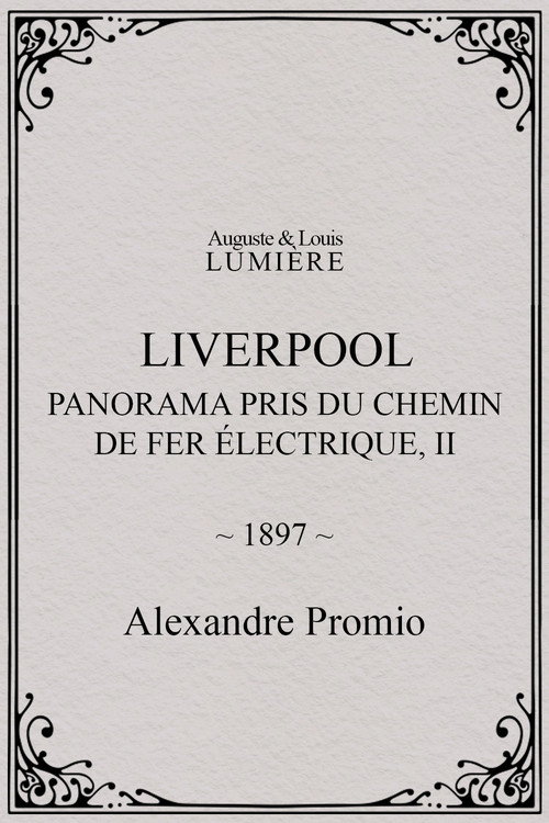 Liverpool, panorama pris du chemin de fer électrique, II