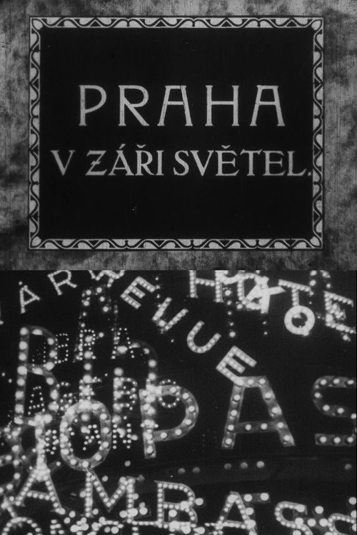 Praha v záři světel