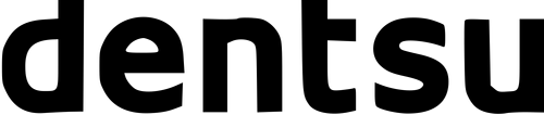 Логотип dentsu
