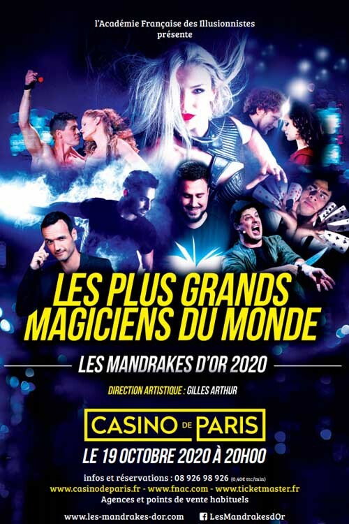 Les plus grands magiciens du monde - Les Mandrakes d'or 2020