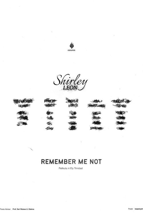 Remember Me Not