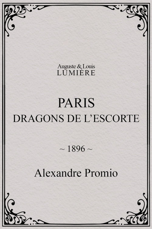 Paris : dragons de l’escorte