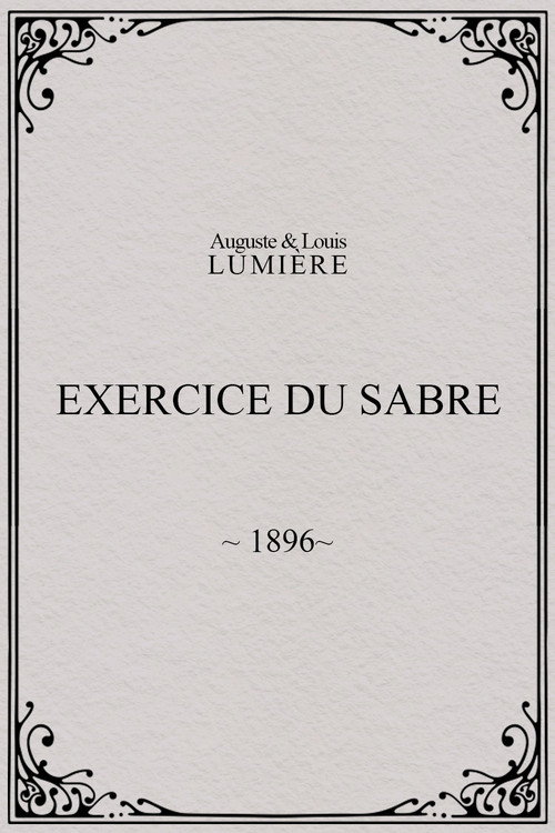 Exercice du sabre
