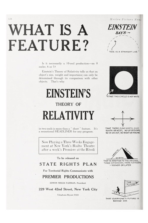 The Einstein Theory of Relativity