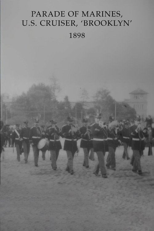 Parade of Marines, U.S. Cruiser, 'Brooklyn'