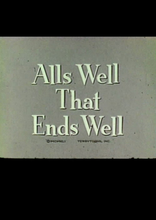 All's Well That Ends Well