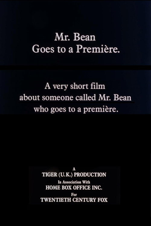 Mr. Bean Goes to a Première