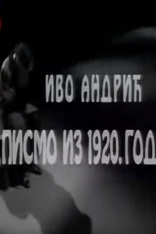 Pismo iz 1920.