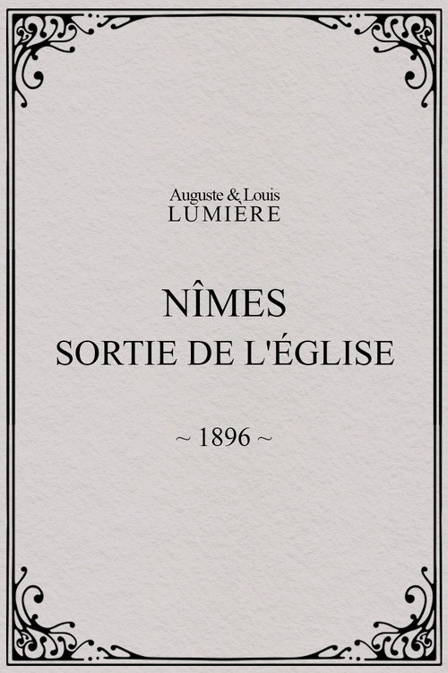 Sortie de l’église