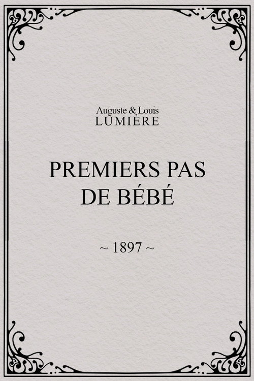 Premiers pas de bébé