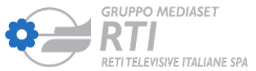 Логотип RTI - Reti Televisive Italiane