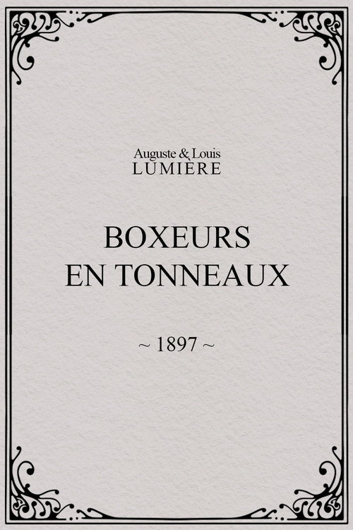 Boxeurs en tonneaux