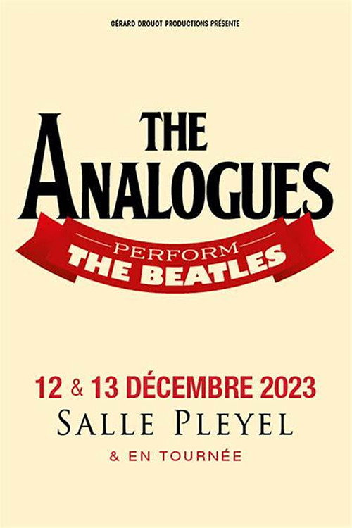 The Analogues "Hommage aux Beatles" Salle Pleyel, Paris
