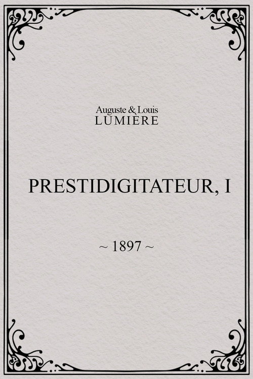 Prestidigitateur, [I]