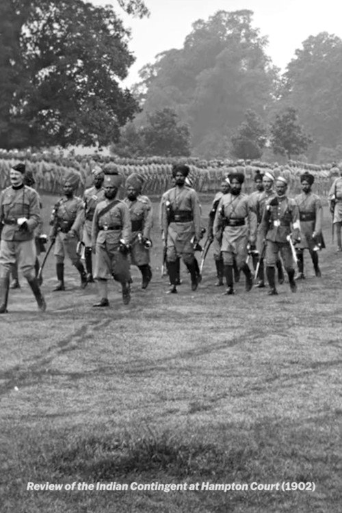 Review of the Indian Contingent at Hampton Court
