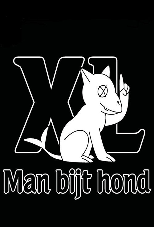 Man Bijt Hond XL