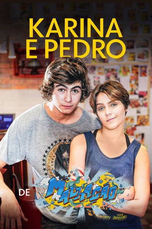 Karina e Pedro de Malhação Sonhos